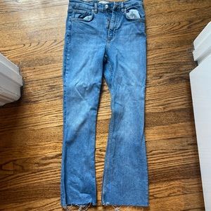 Zara Mini Flare Jeans